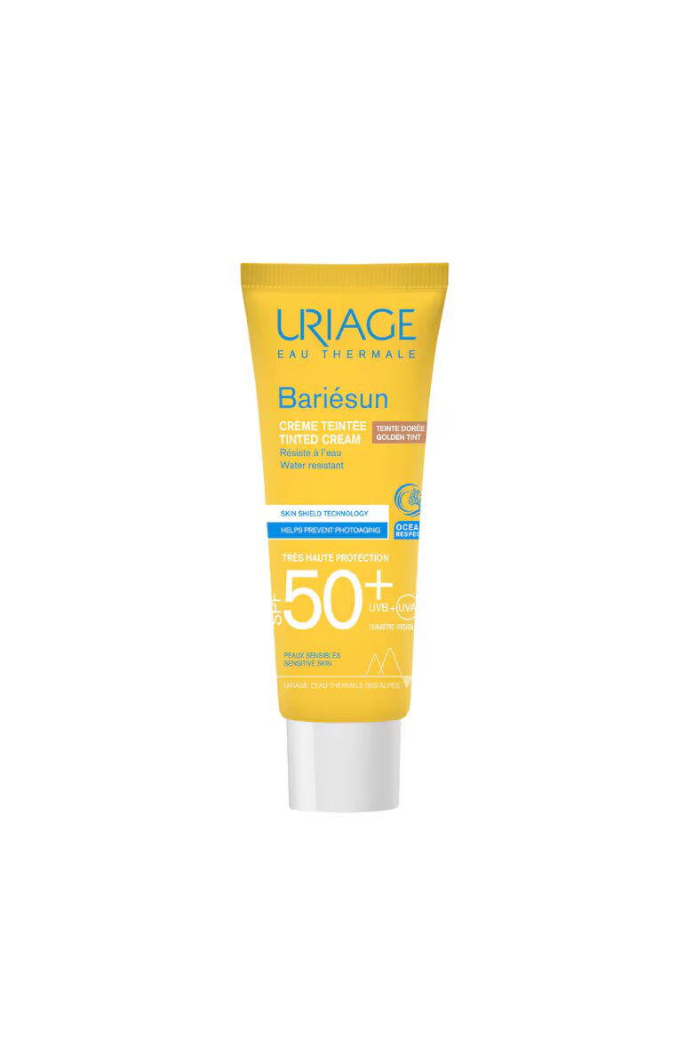 Uriage Слънцезащитен крем с цвят Bariesun SPF 50+ Gold 50 мл