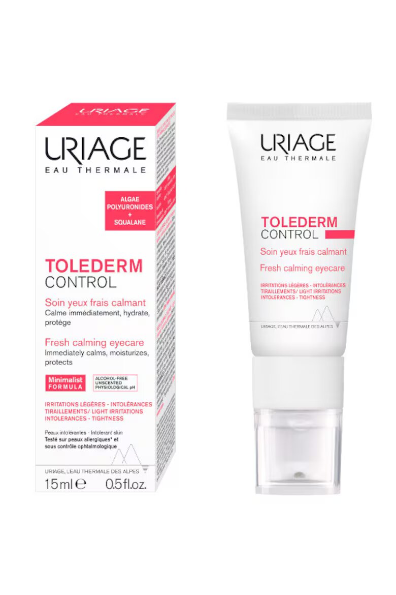 Uriage Успокояващ крем за очи Tolederm Control 15 мл