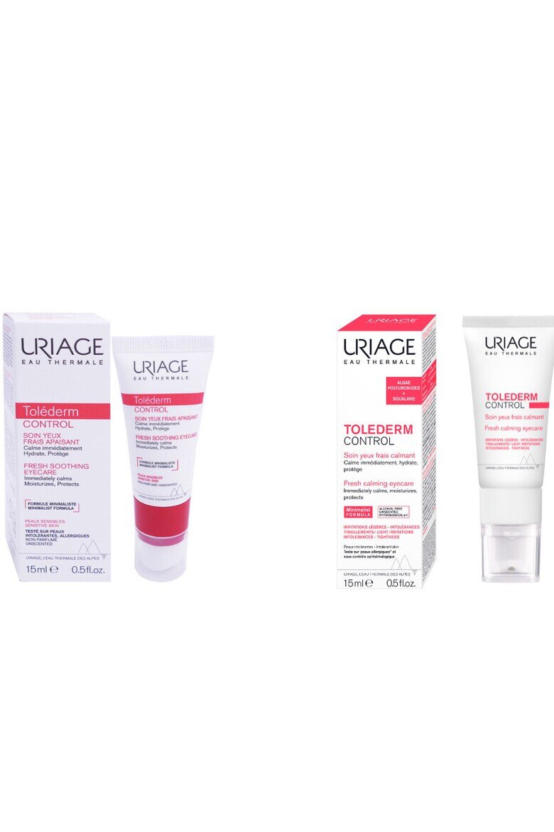 Uriage Успокояващ крем за очи Tolederm Control 15 мл
