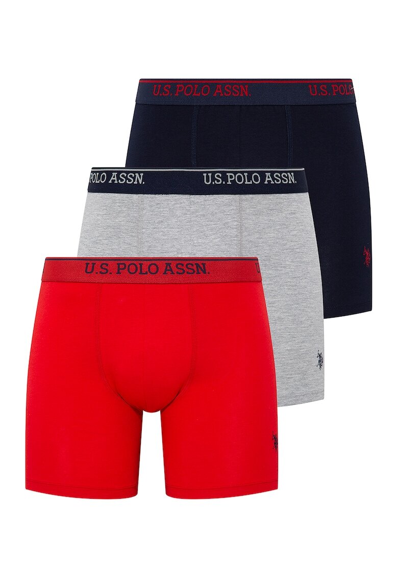 US Polo Assn Боксерки с лого на талията - 3 чифта