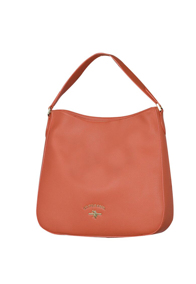 US Polo Assn Чанта Stanford Hobo - оранжева - 35x30x8см - 100% изкуствена кожа