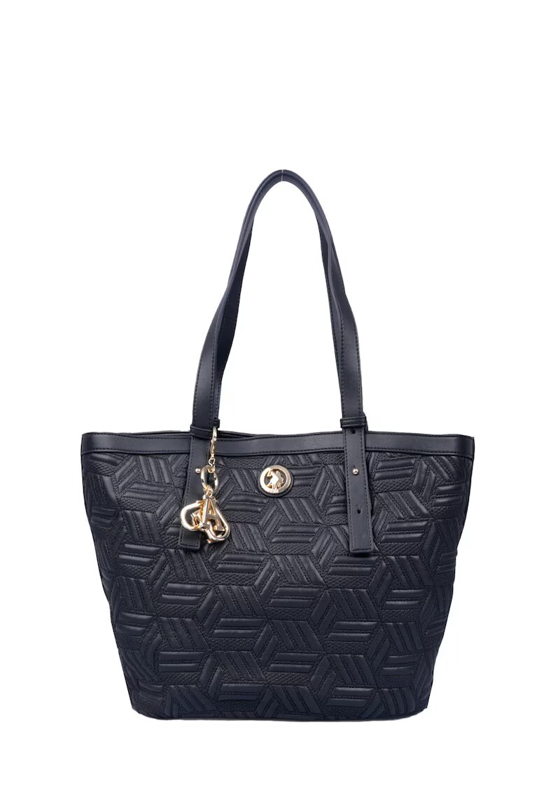 US Polo Assn Дамска чанта тип Tote с лого