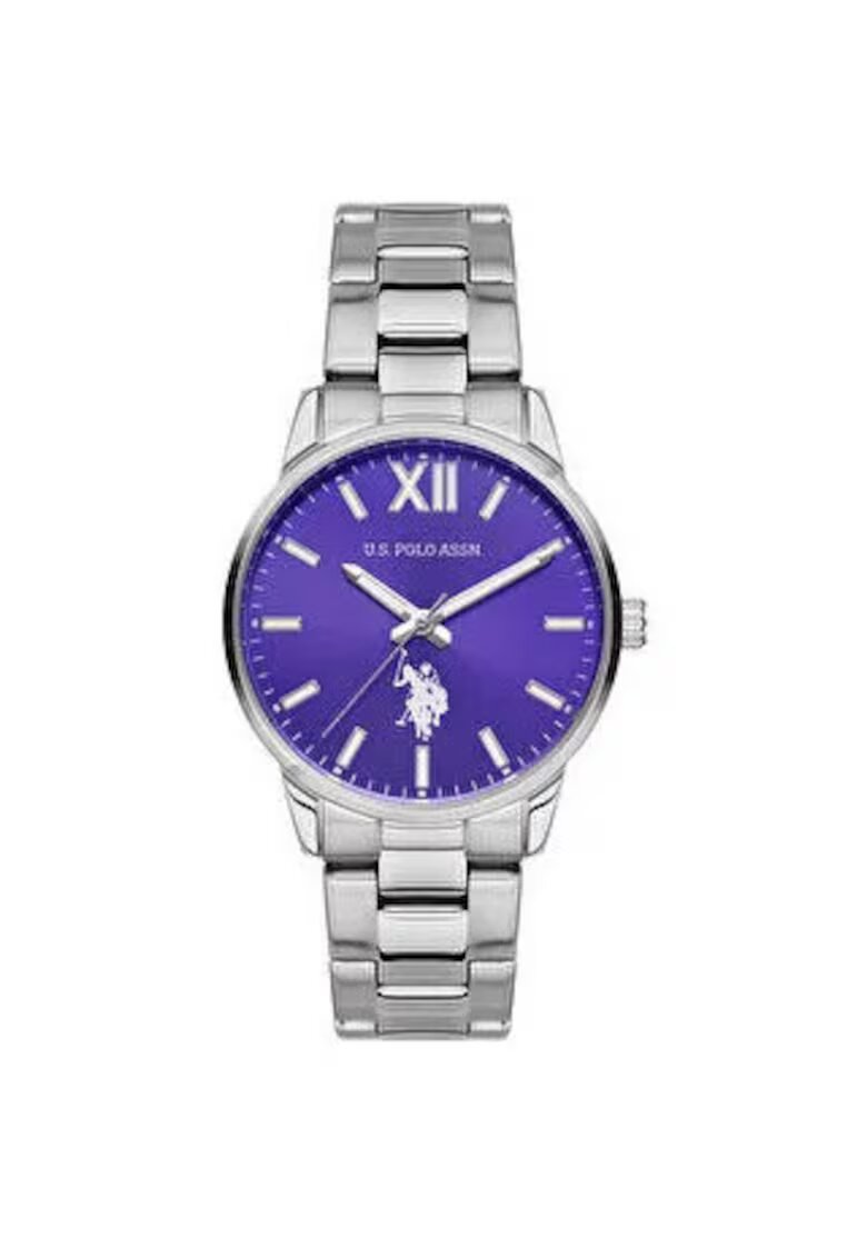 US Polo Assn Дамски часовник USPA2057-06 - сребрист