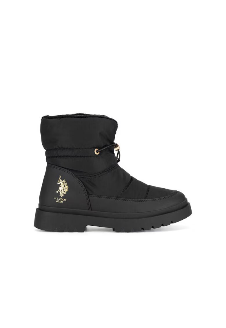 US Polo Assn Дамски спортни обувки - текстил - черен