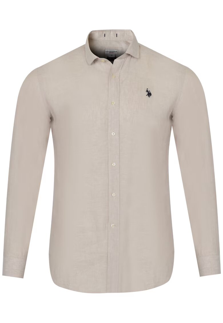 US Polo Assn . - Мъжка ленена риза CALE
