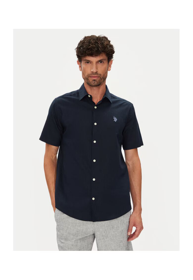 US Polo Assn Мъжка риза тъмносиня
