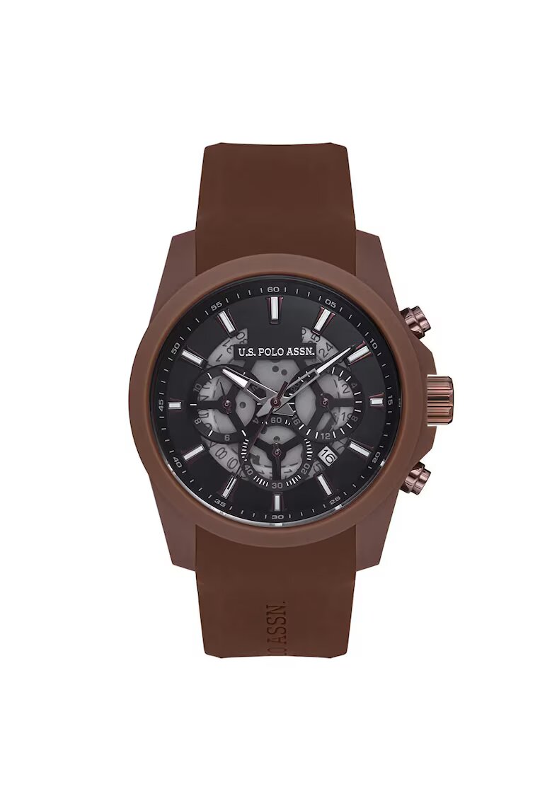 US Polo Assn Мъжки часовник USPA1017-03 - диаметър на корпуса 42 мм - 5 АТМ