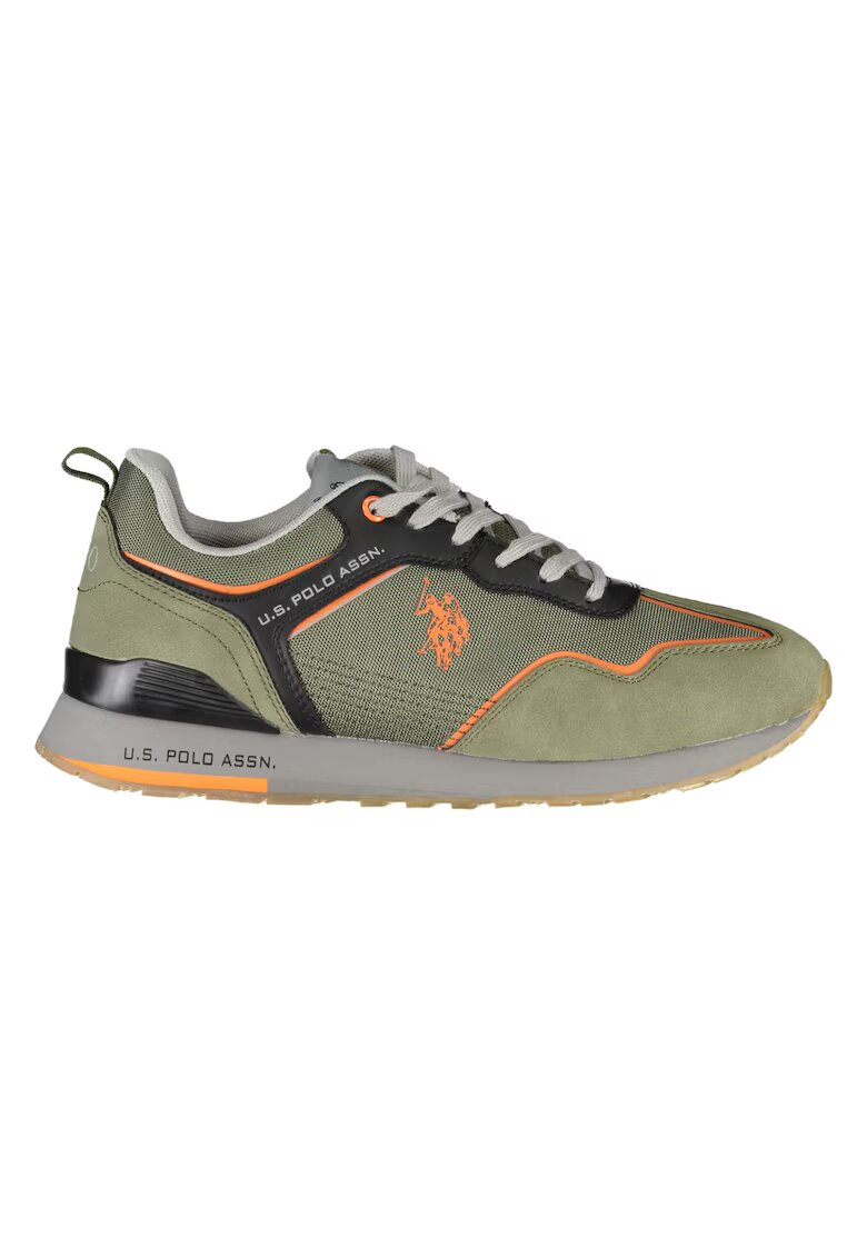 US Polo Assn Мъжки маратонки - . - 50% полиестер - 50% полиуретан - зелени - 23453