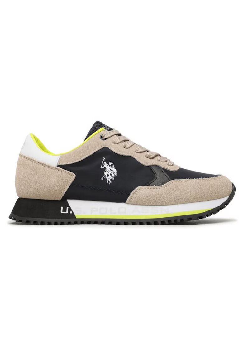 US Polo Assn Мъжки маратонки US Pollo Assn - 302823215 - Текстил -