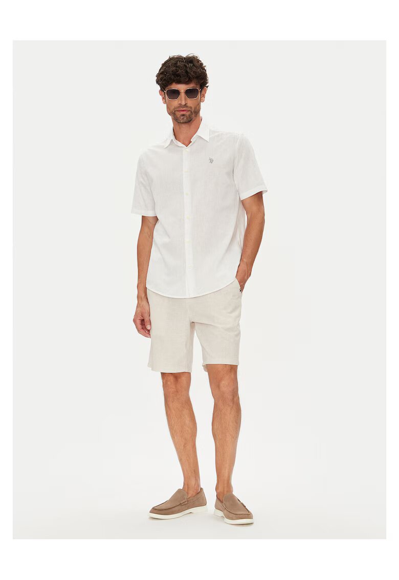 US Polo Assn Мъжки шорти бежови