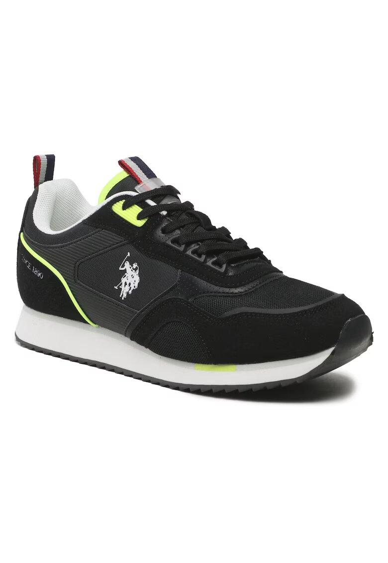 US Polo Assn Мъжки спортни обувки - . - 302823697 - текстил - черни