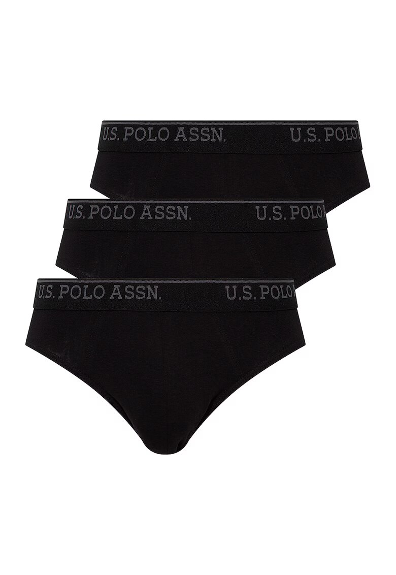 US Polo Assn Слипове с лого на талията - 3 чифта