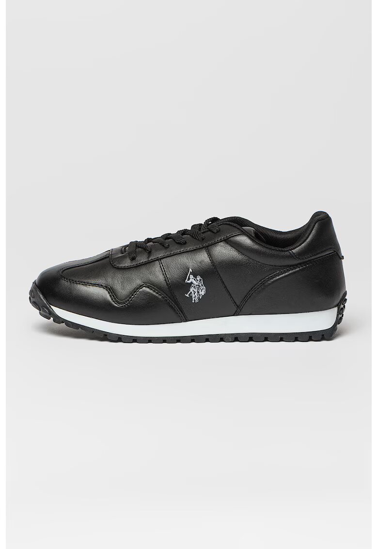 US Polo Assn Спортни обувки от еко кожа с лого