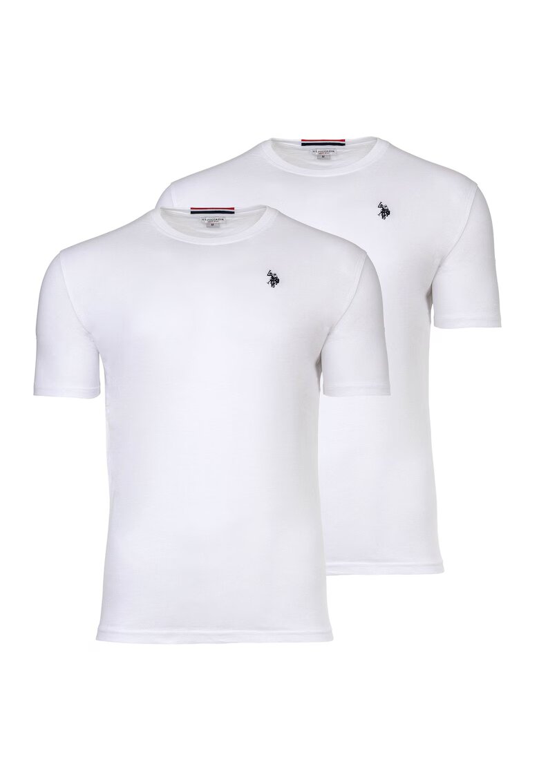 US Polo Assn Тениска с бродирано лого - 2 чифта