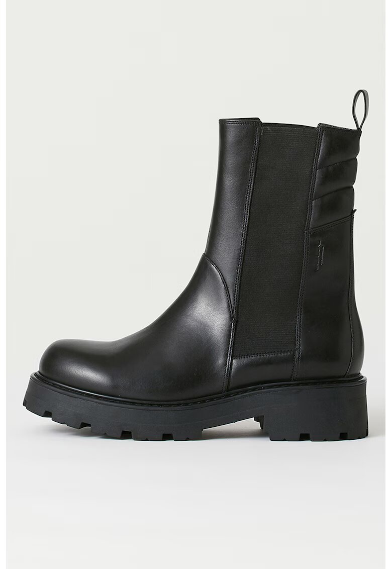 Vagabond Shoemakers Кожени боти Cosmo с масивен ток - Черен