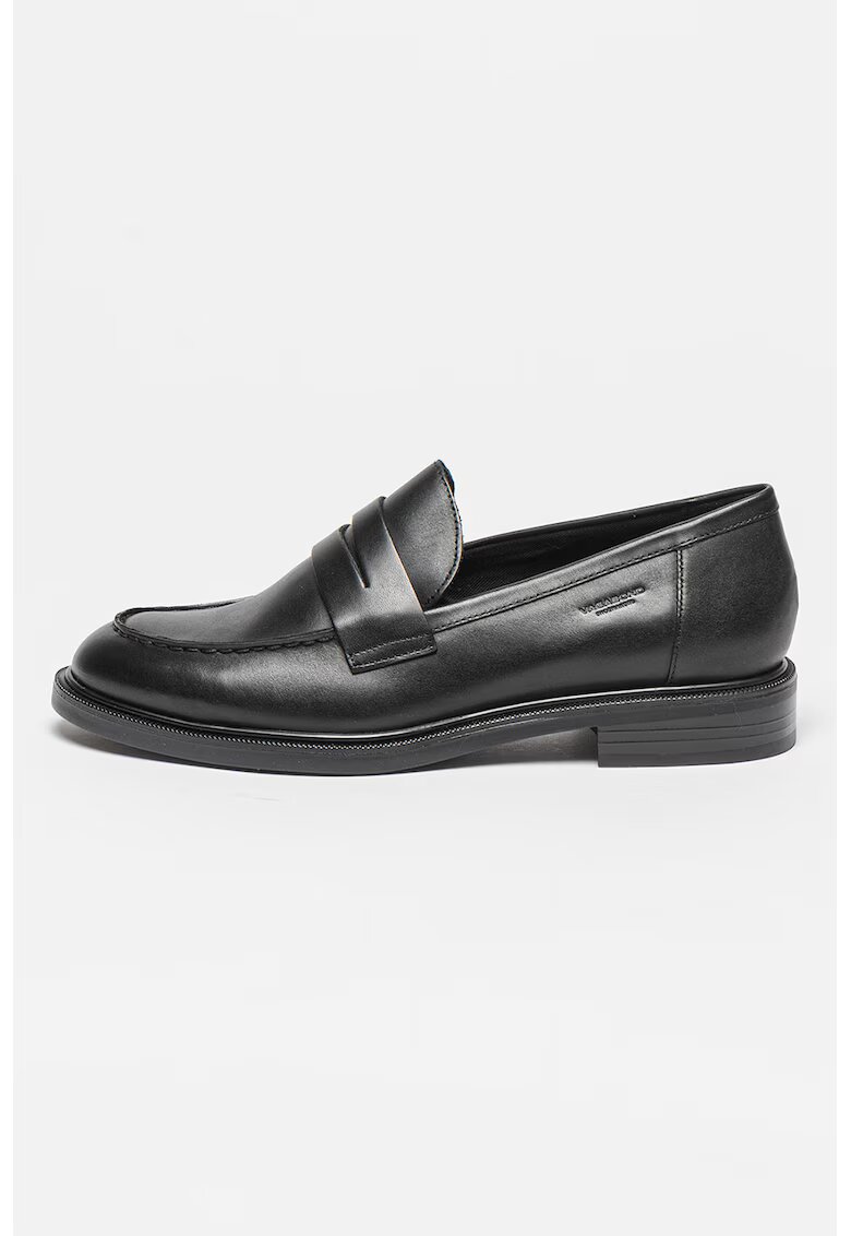 Vagabond Shoemakers Кожени мокасини Amina с декоративен отвор - Черен
