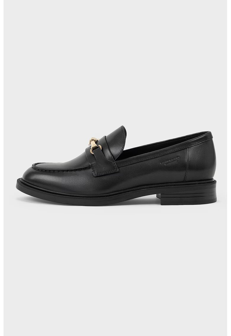 Vagabond Shoemakers Кожени мокасини Amina с метален детайл - Черен