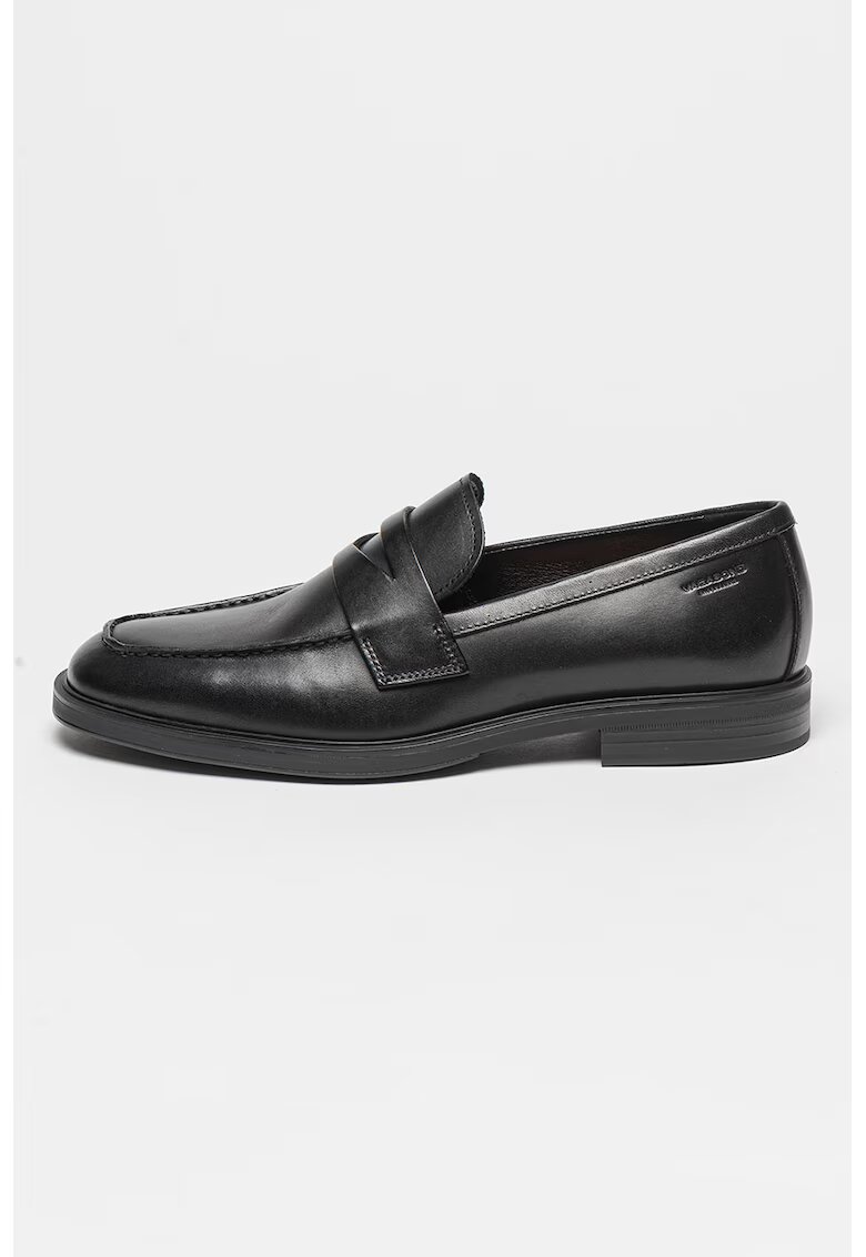 Vagabond Shoemakers Кожени мокасини Andrew с декоративен отвор - Черен