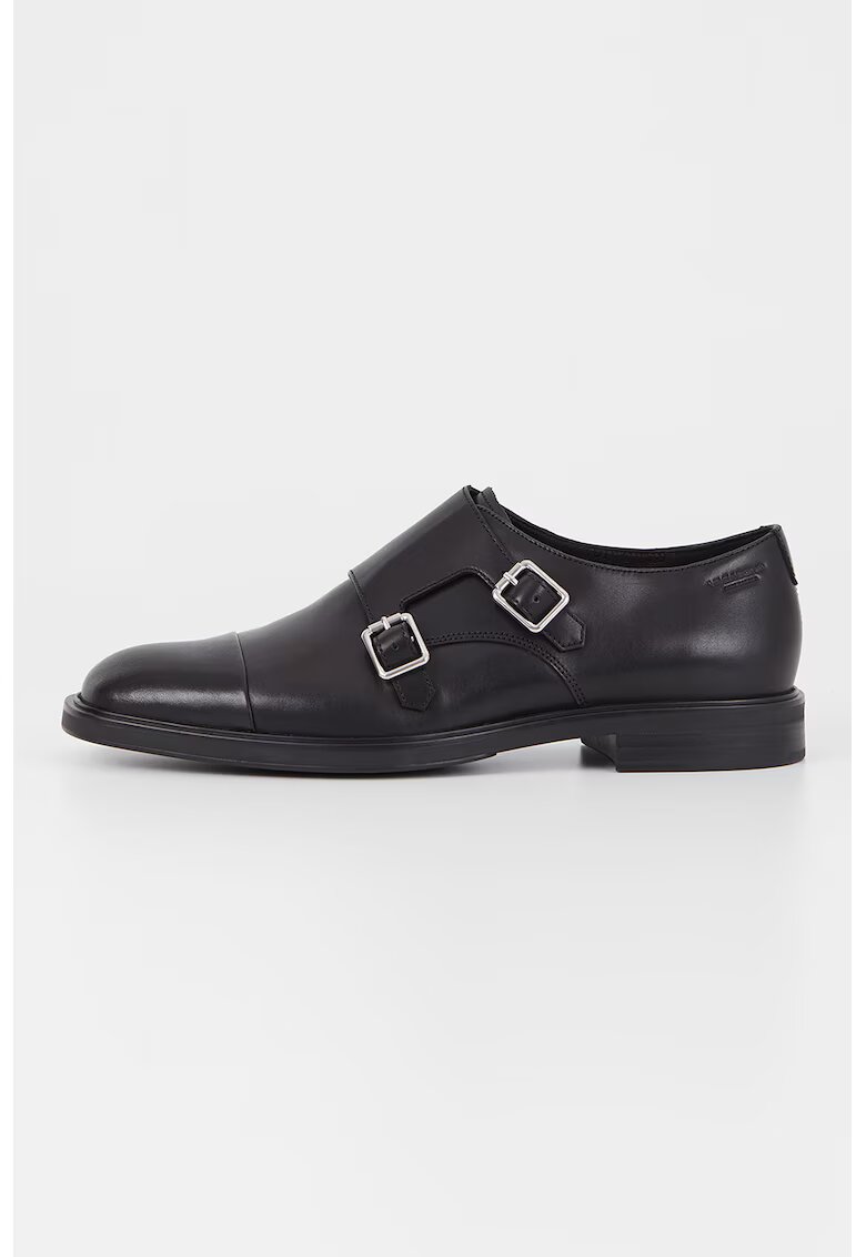 Vagabond Shoemakers Кожени обувки с каишки - Черен