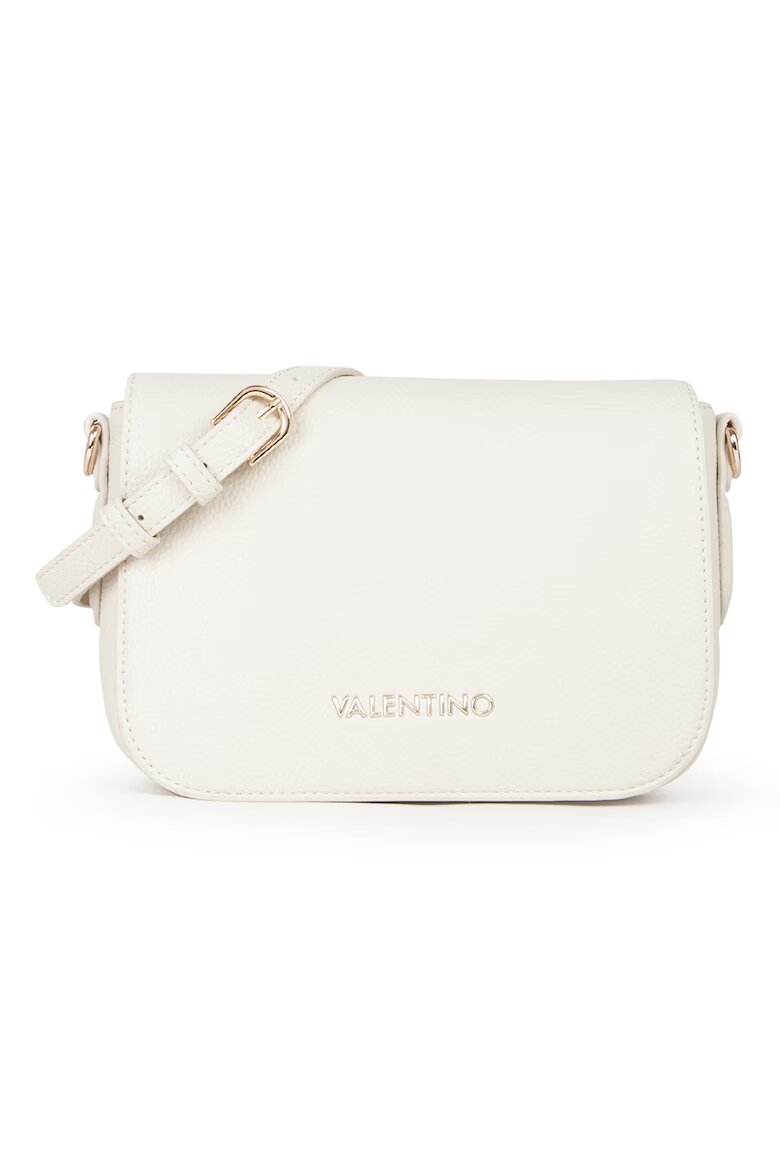 Valentino Bags Чанта през рамо Brixton с капаче Слонова кост
