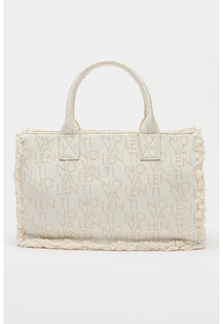 Valentino Bags Чанта през рамо с лого и незавършени краища