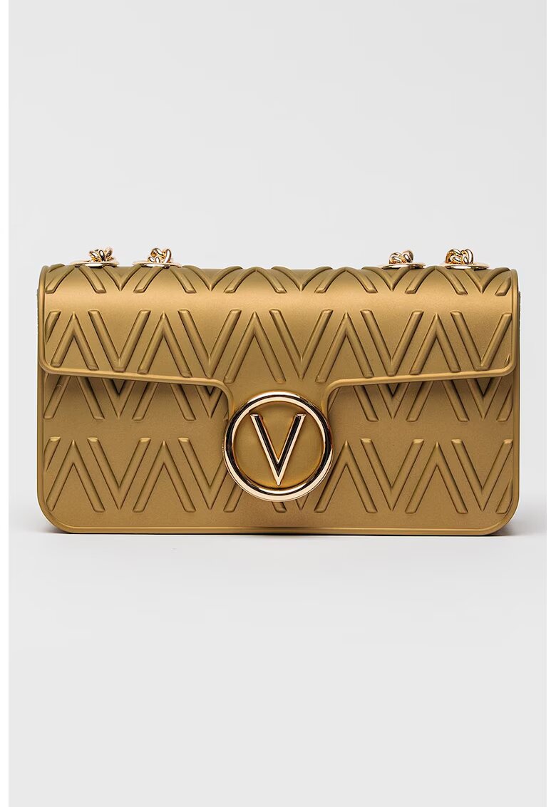 Valentino Bags Чанта през рамо с релеф и верижка-презрамка
