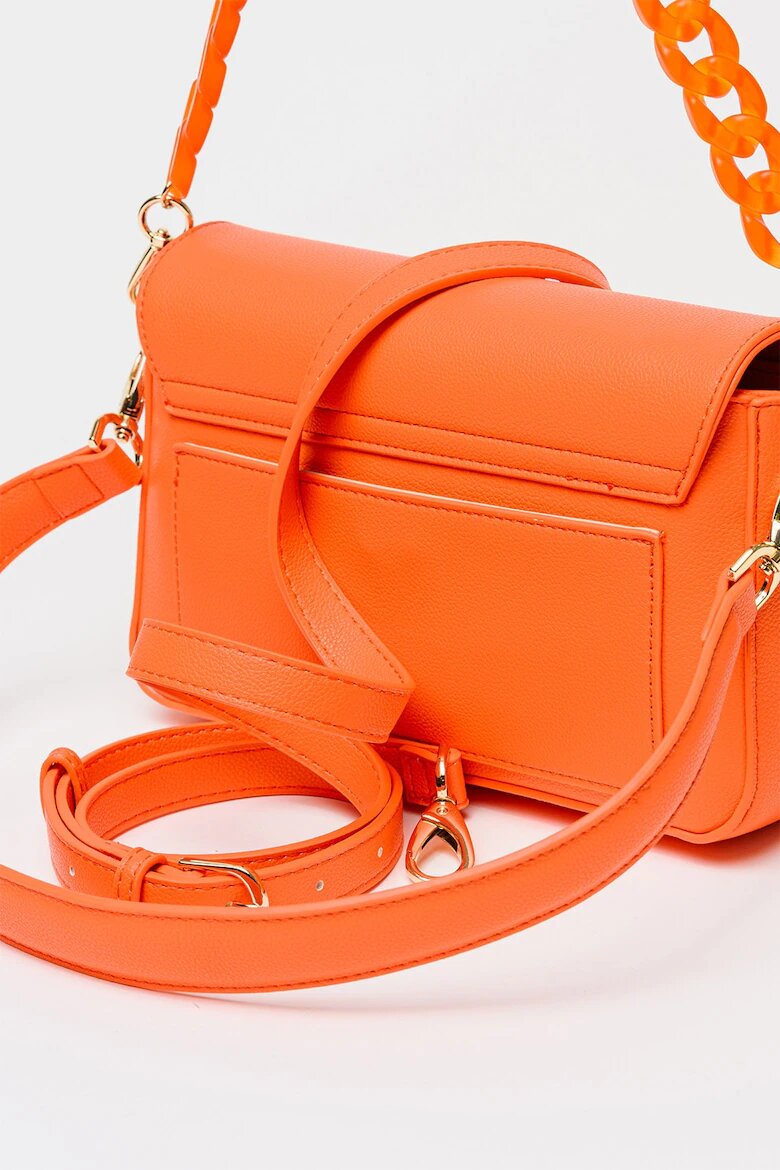 Valentino Bags Чанта през рамо Thetis от еко кожа Неоново оранжево
