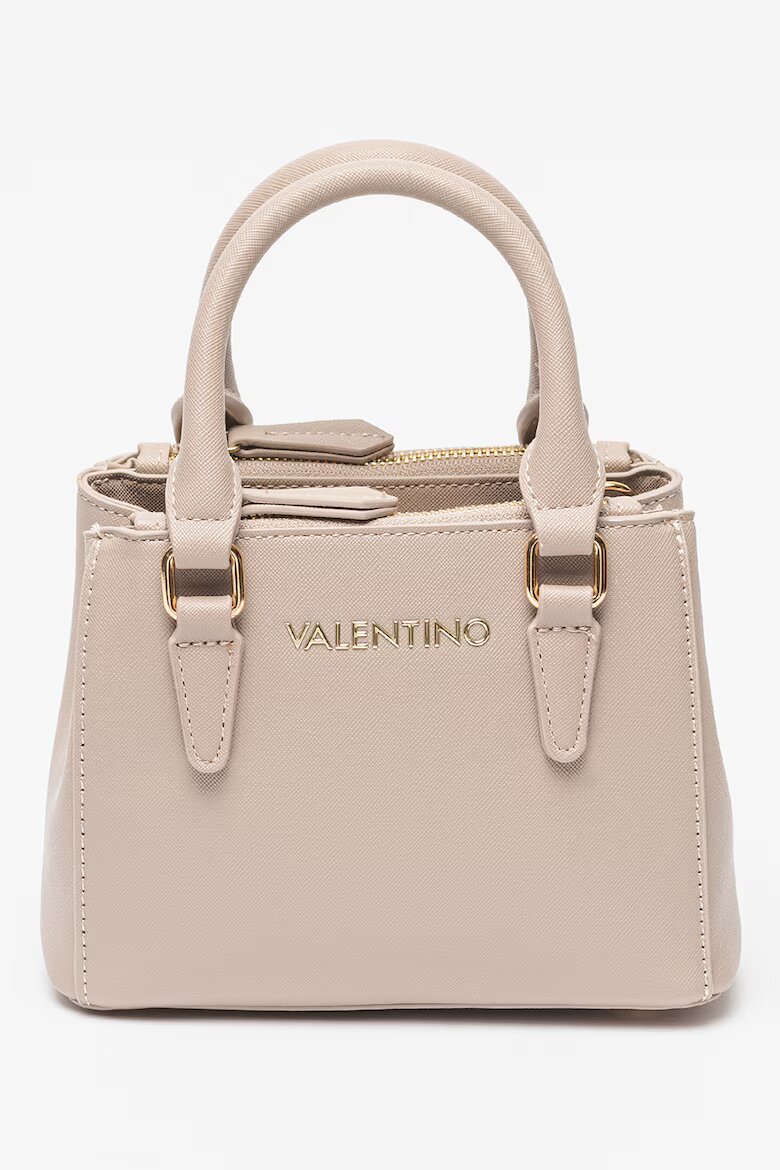 Valentino Bags Чанта през рамо Zero Mini от еко кожа Светло кафяво