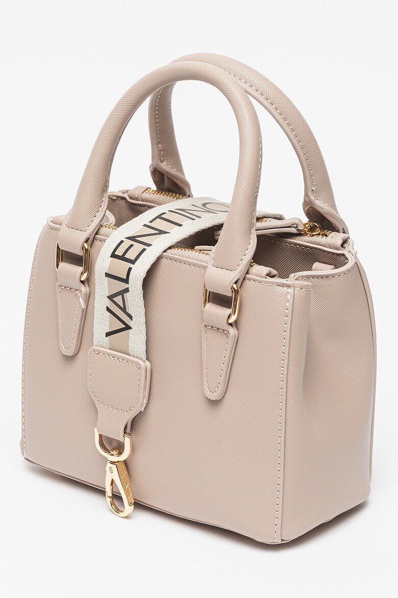 Valentino Bags Чанта през рамо Zero Mini от еко кожа Светло кафяво