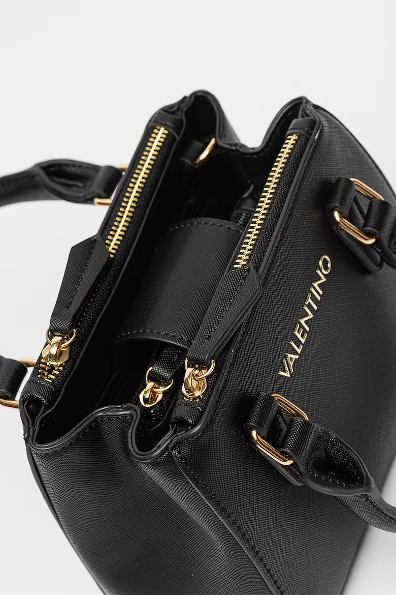 Valentino Bags Чанта през рамо Zero Mini от еко кожа Златист/Черен
