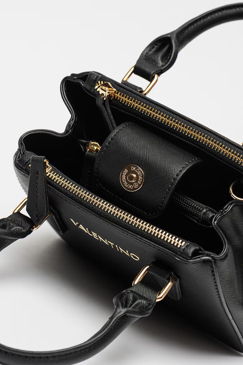 Valentino Bags Чанта през рамо Zero Mini от еко кожа Златист/Черен
