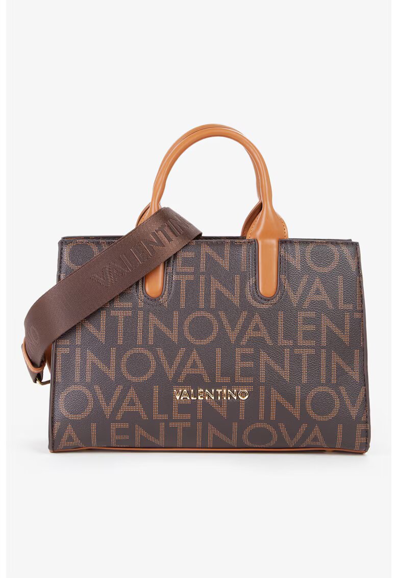 Valentino Bags Чанта с лого и текстилна презрамка за рамо