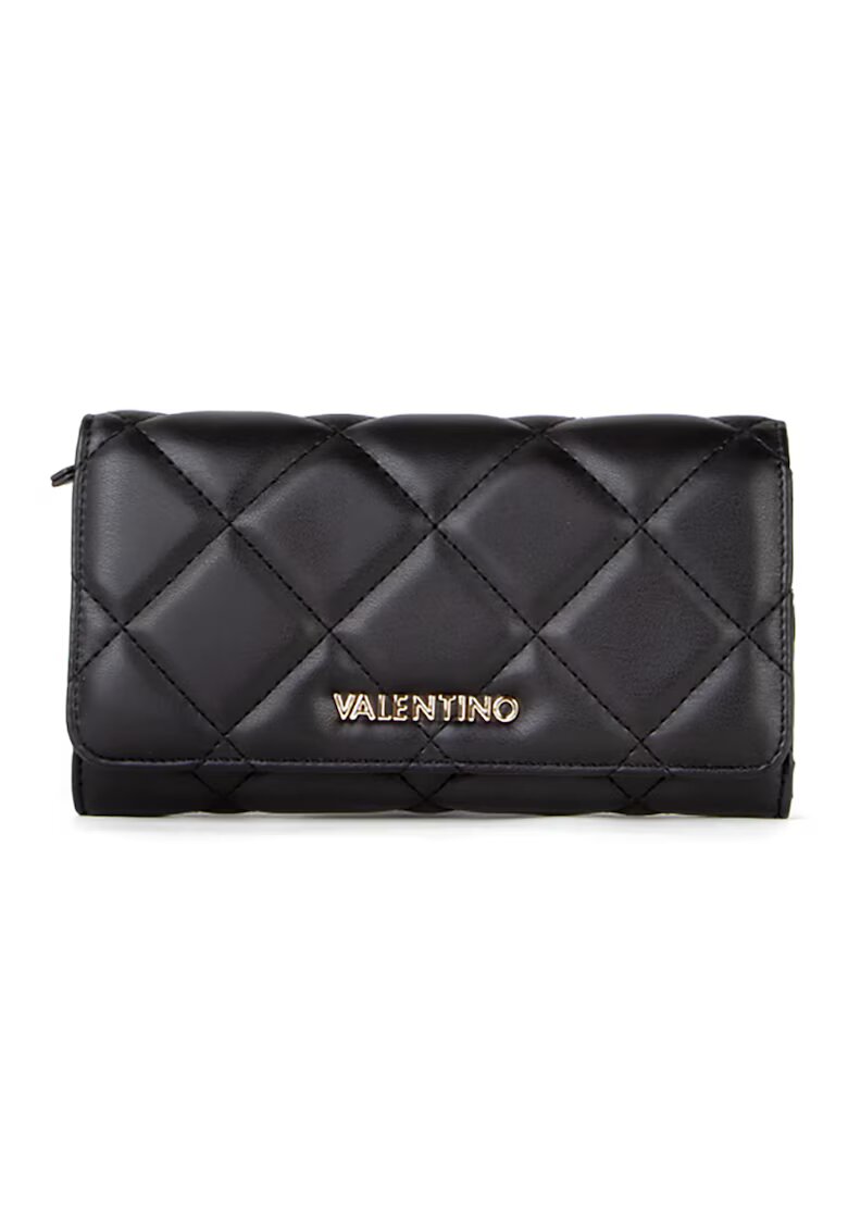 Valentino Bags Капитониран портфейл от еко кожа