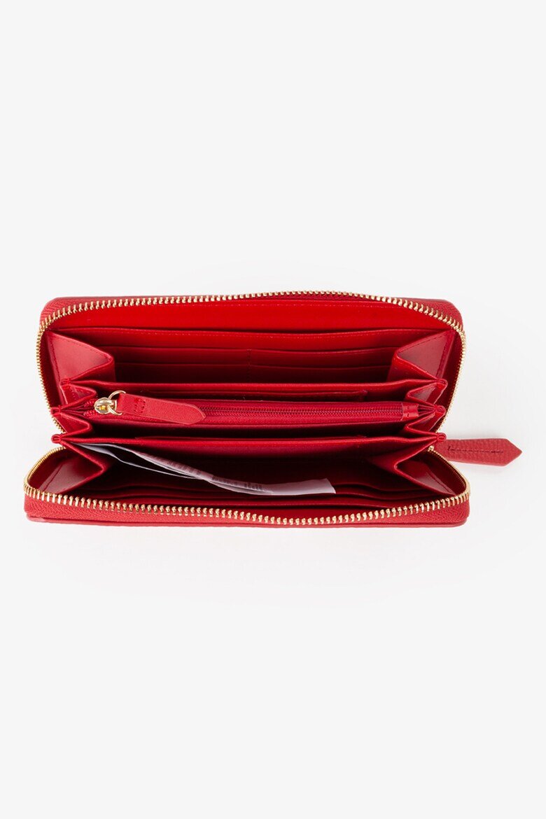 Valentino Bags Портфейл Brixton от еко кожа Аленочервен