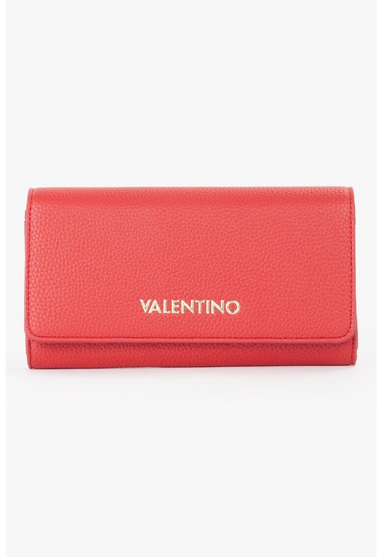 Valentino Bags Портфейл Brixton от еко кожа с метално лого