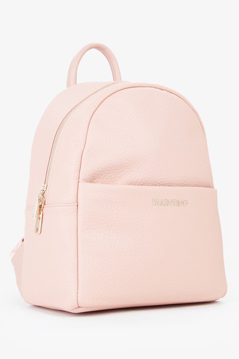 Valentino Bags Раница от еко кожа с релеф Бледо розово