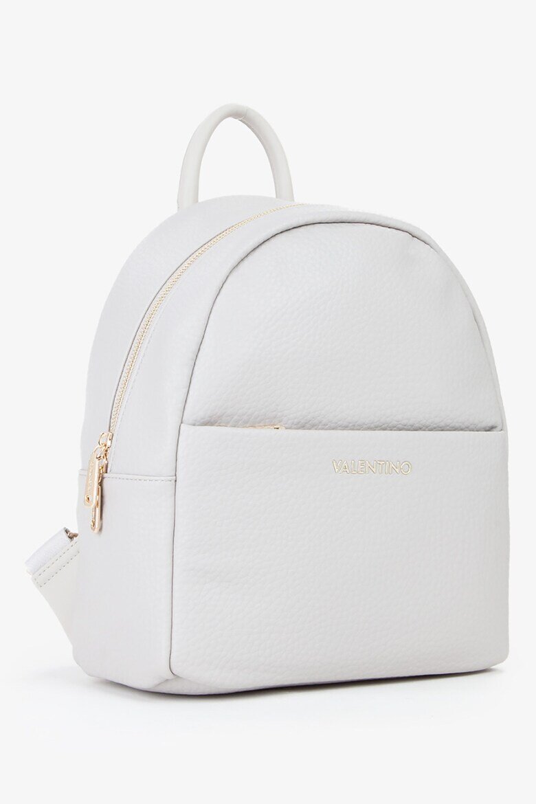 Valentino Bags Раница от еко кожа с релеф Светло сив