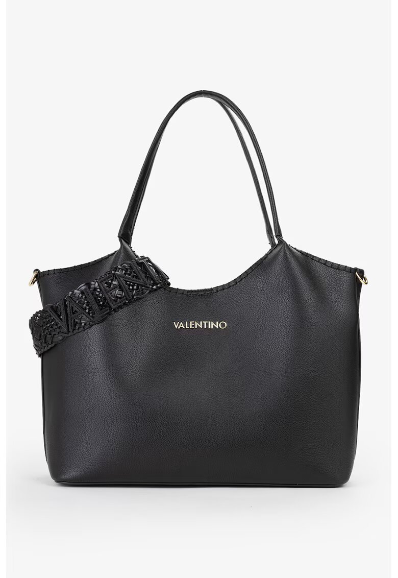 Valentino Bags Шопинг чанта от еко кожа - Черен
