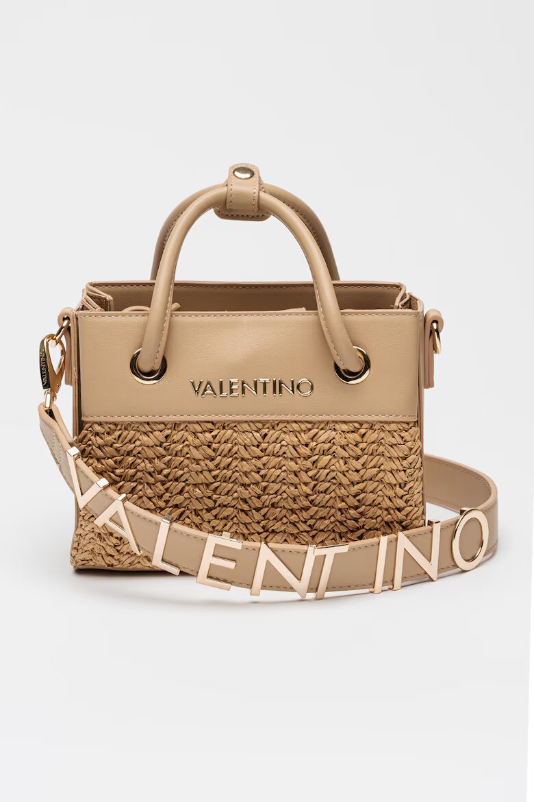 Valentino Bags Шопинг чанта от еко кожа Камел