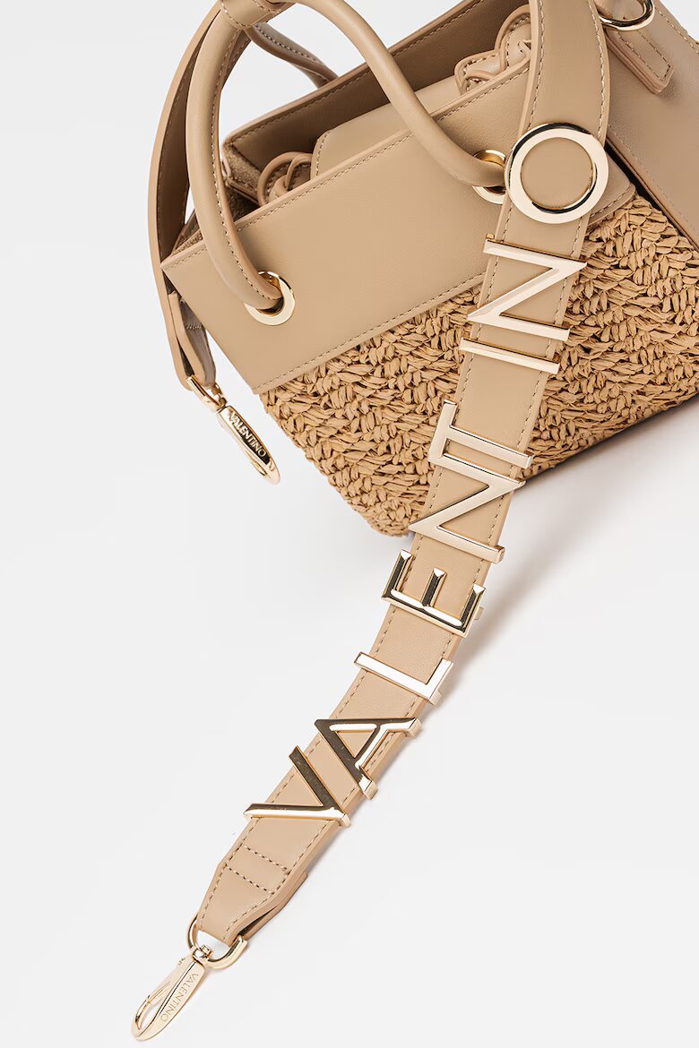 Valentino Bags Шопинг чанта от еко кожа Камел