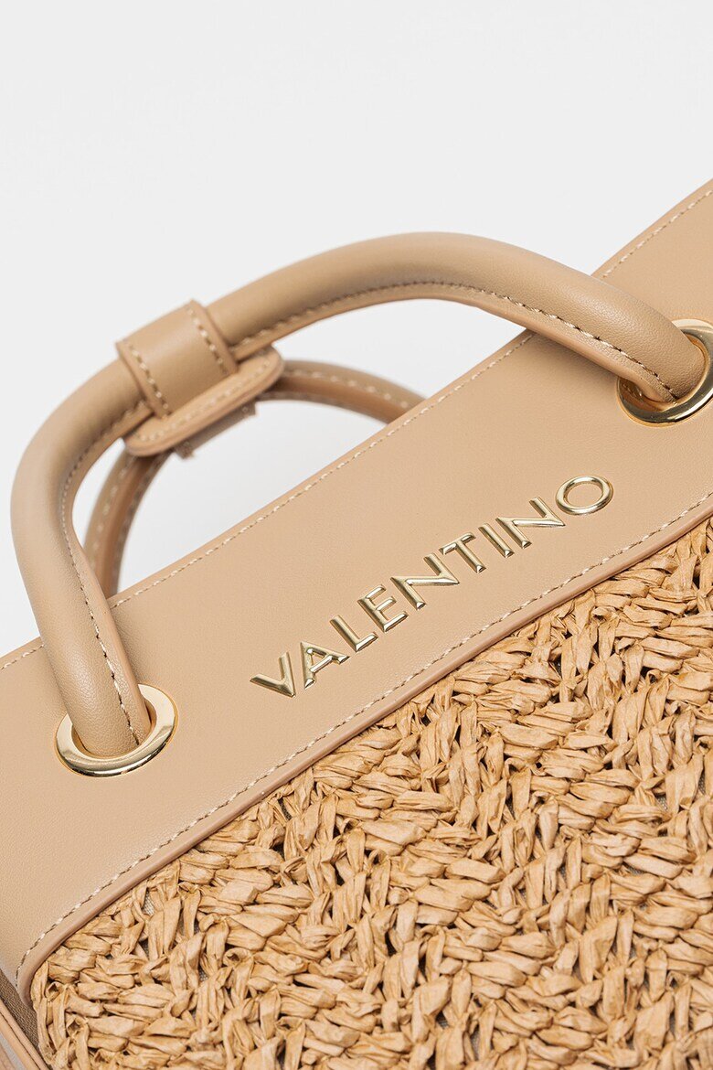Valentino Bags Шопинг чанта от еко кожа Камел