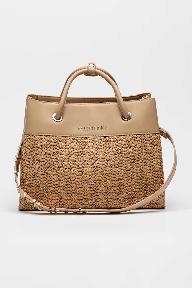 Valentino Bags Шопинг чанта от еко кожа Камел