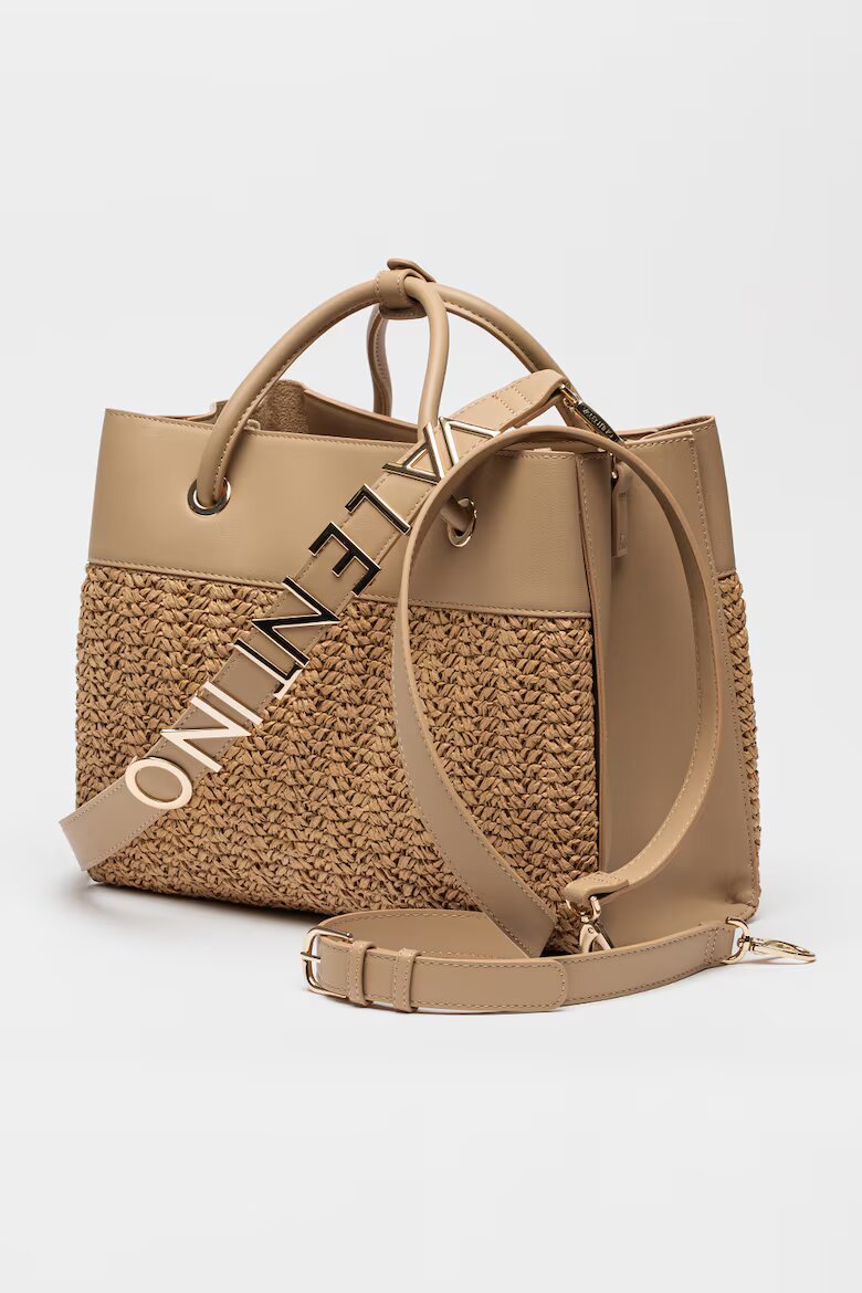Valentino Bags Шопинг чанта от еко кожа Камел