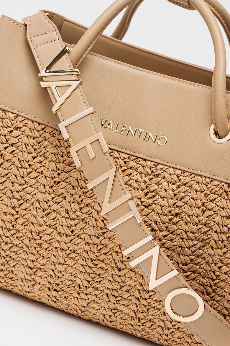 Valentino Bags Шопинг чанта от еко кожа Камел