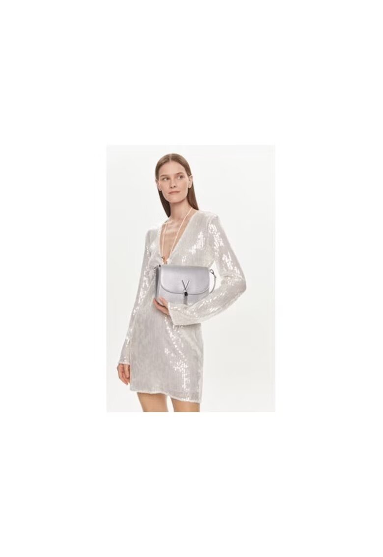 Valentino Дамска чанта 8052790167465 - Екокожа - Сребриста