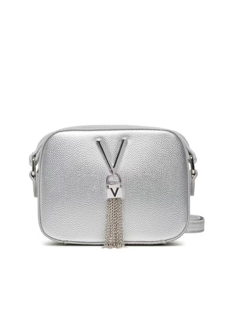 Valentino Дамска чанта 8052790167670 - Екокожа - Сребриста
