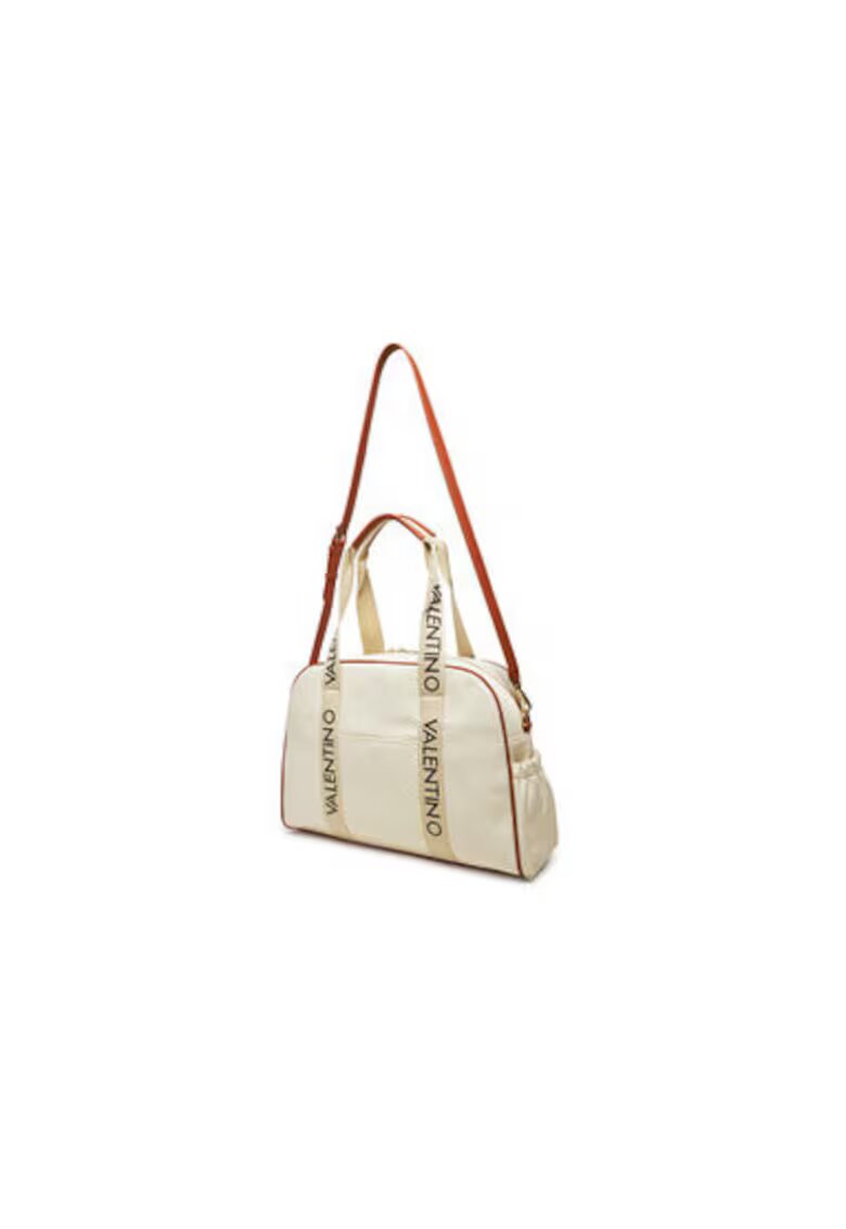 Valentino Дамска чанта VBS7DD58 - Текстил - Екрю