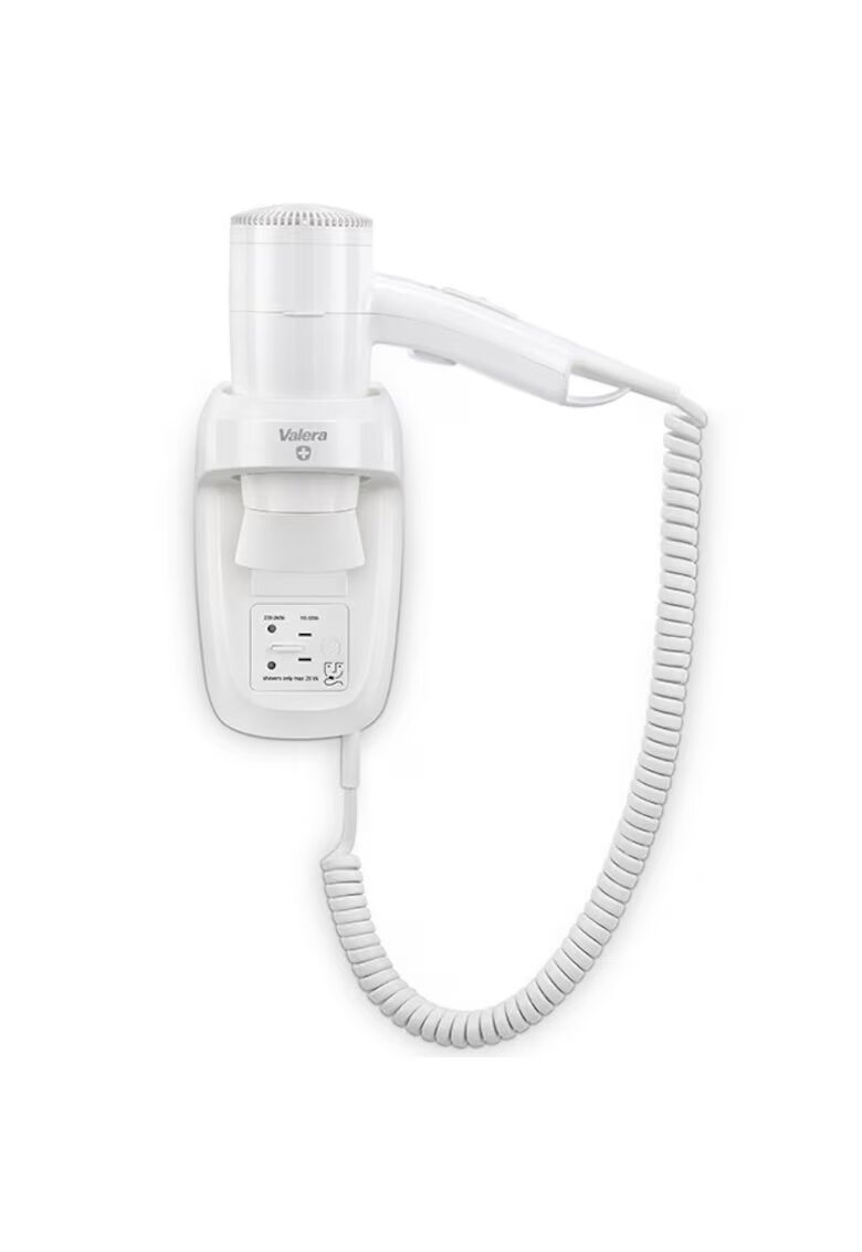Valera Сешоар Premium Smart 1600 Shaver 2022 - 1600W - За хотел - 3 температурни стъпки - 2 скорости - Монтаж на стена