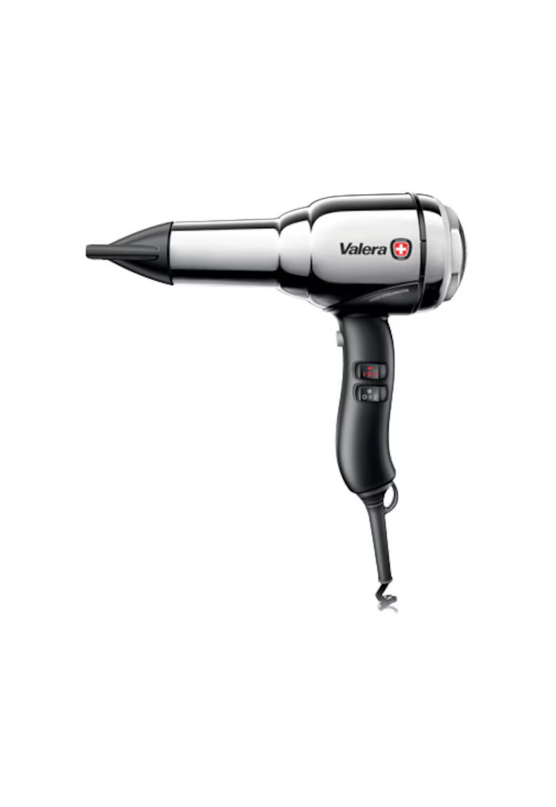 Valera Сешоар Swiss Steel Master SM-588.02/IP-CR - Генератор на йони - 2100 W - Ултратесен накрайник за концентратор - Хромиран - Сребрист