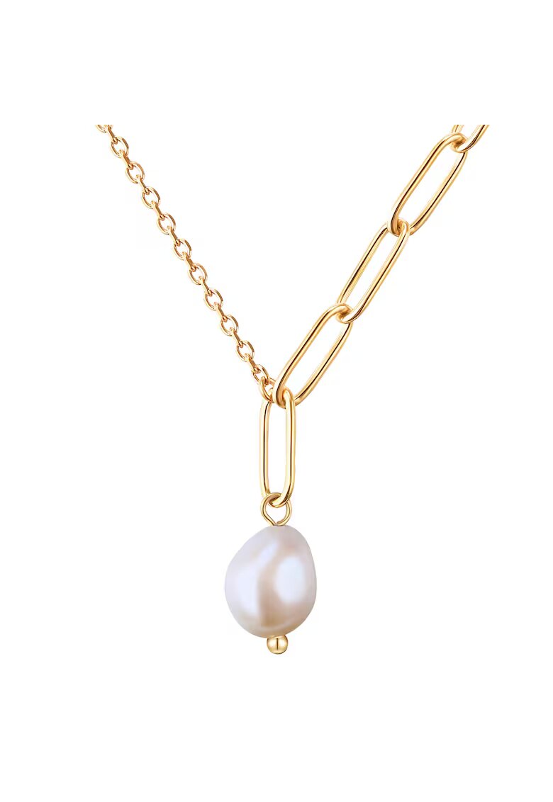 Valero Pearls Регулируемо колие с 18K златно покритие